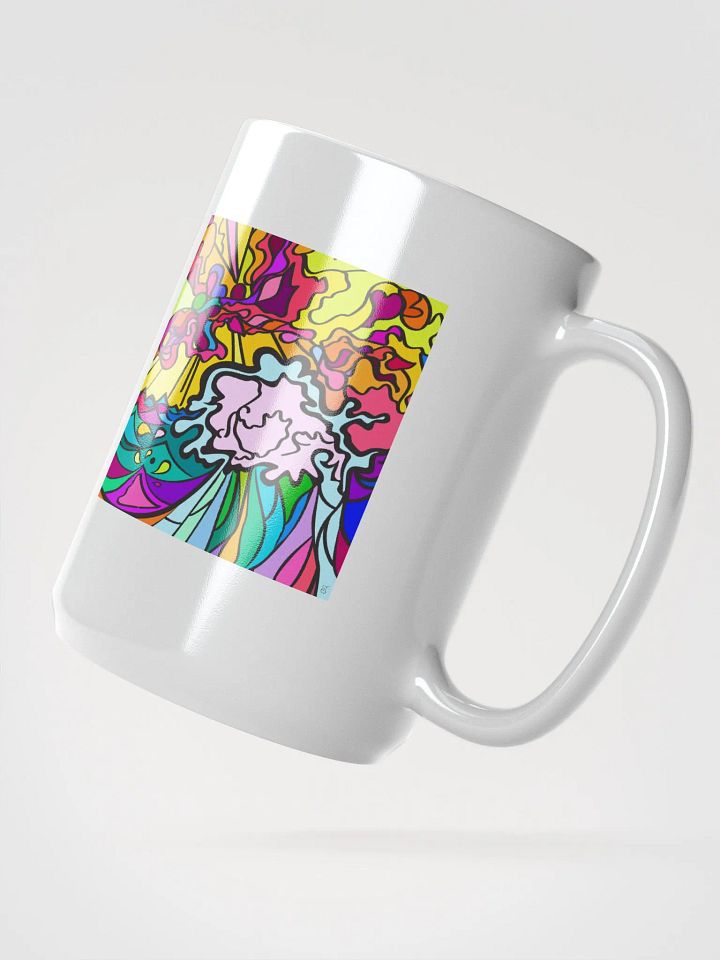 Swirling Colorful Waves Mug – Wave at Sunset product image (2)
