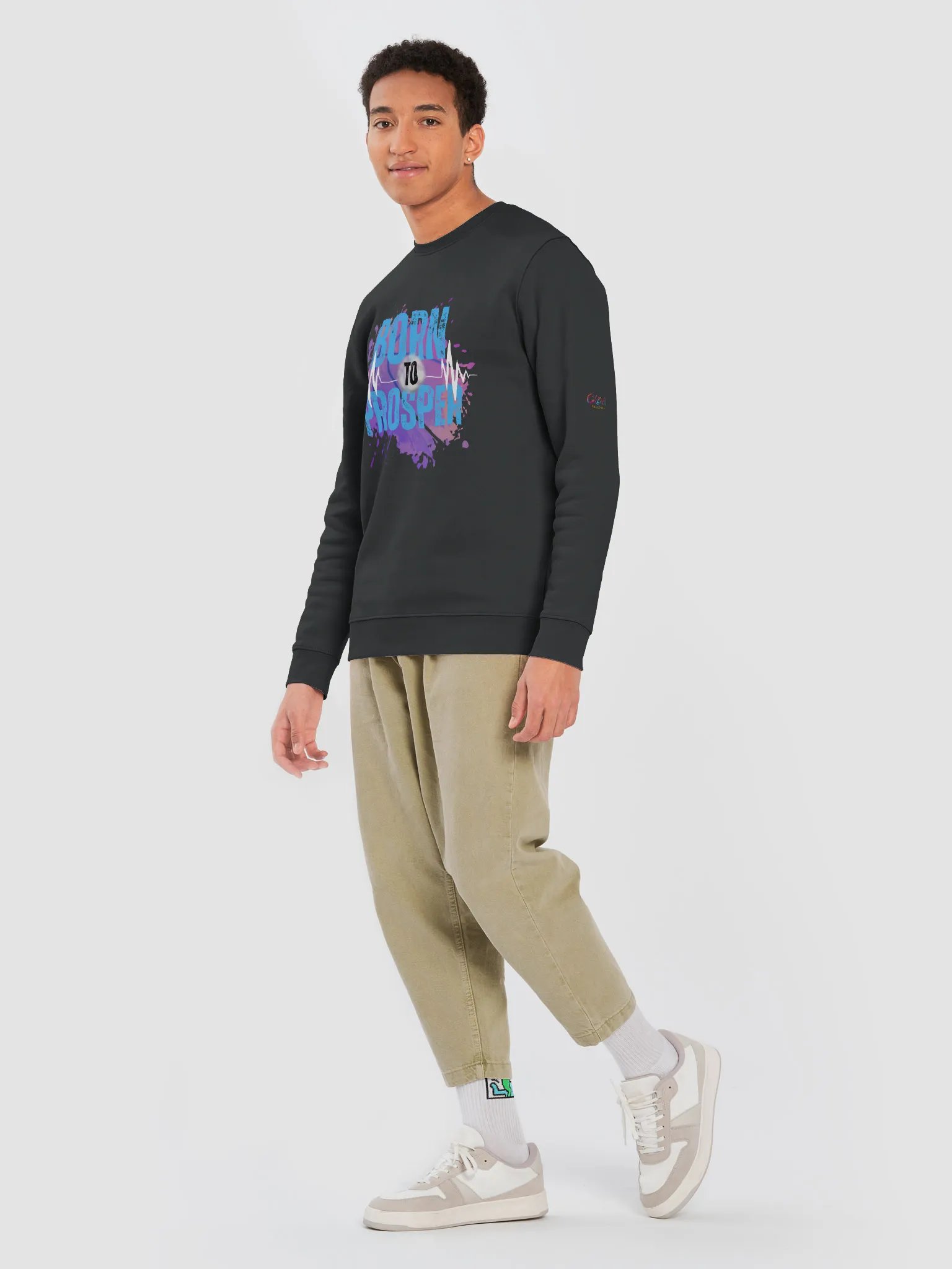 Born to Prosper Unisex Eco Sweatshirt product image (27)