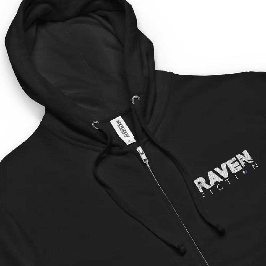 Raven Fiction Independent Trading Co. Fleece Zip Up Hoodie product image (11)