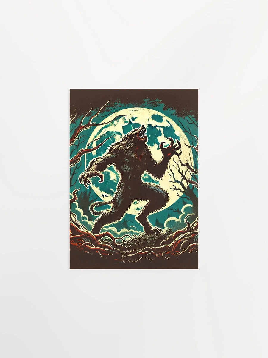 Full Moon Werewolf Premium Matte Poster product image (7)