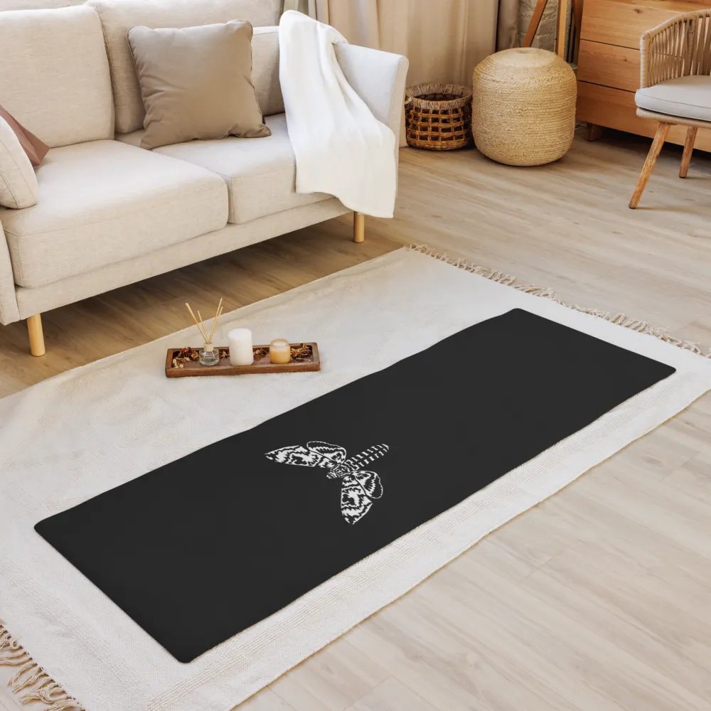 Death Moth Yoga Mat product image (8)