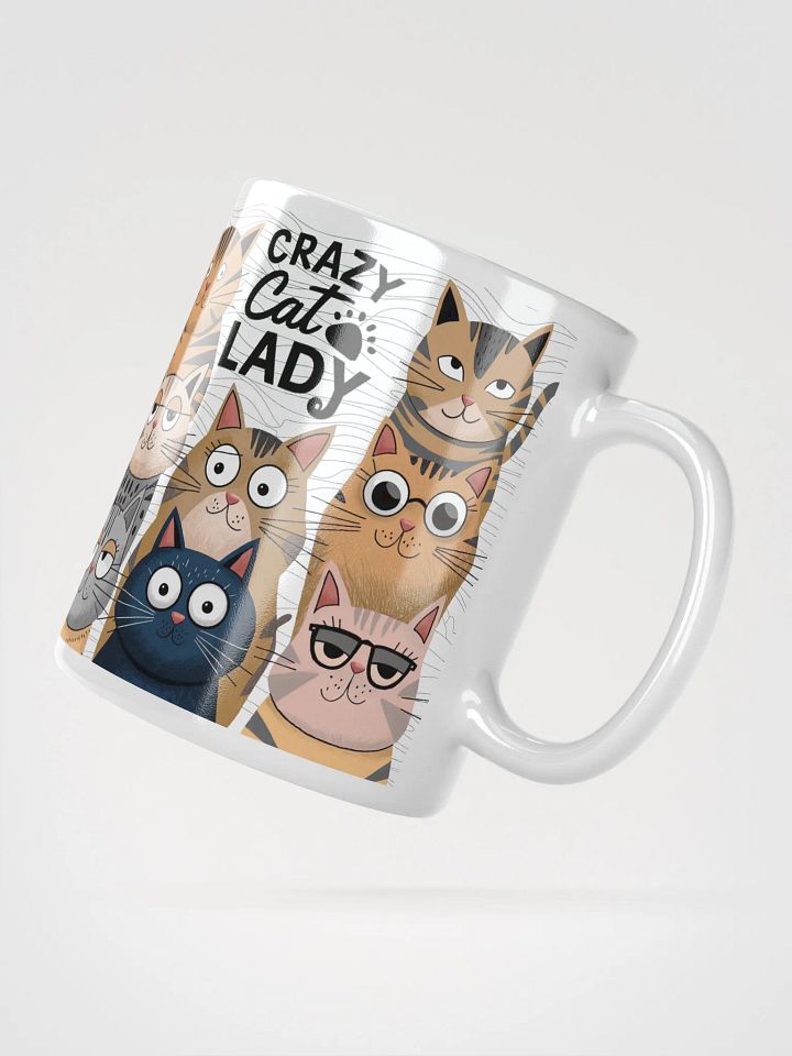 Crazy Cat Lady Ceramic Mug product image (2)