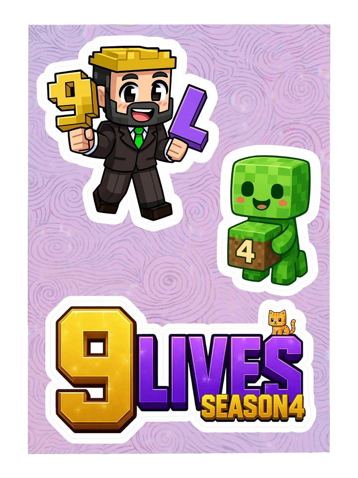 9LS4 Fattymcdaddyog Sticker Sheet product image (1)