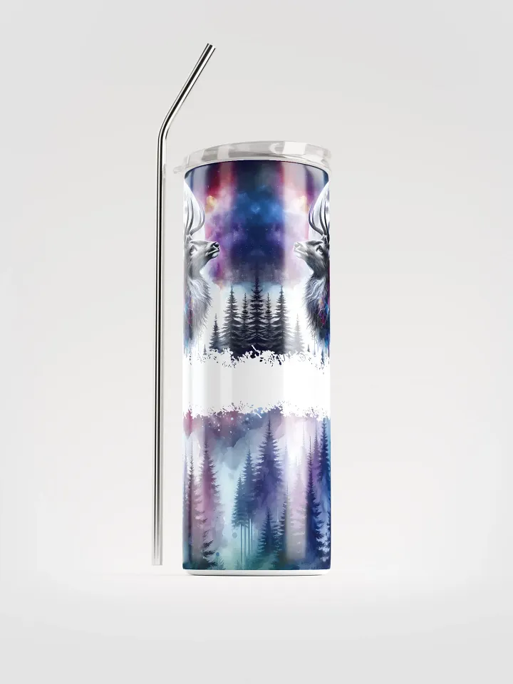 Mystical Moonlit Stags Stainless Steel Tumbler product image (6)