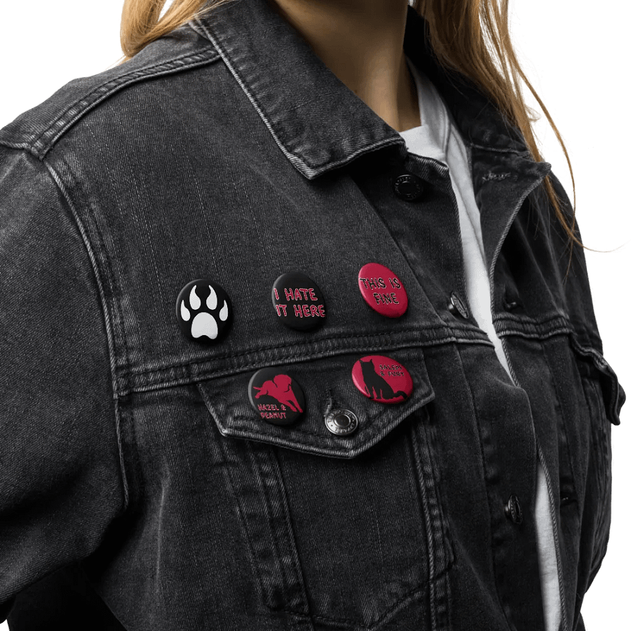 Variety Set of Pin Buttons | JenTheReaper681 product image (6)