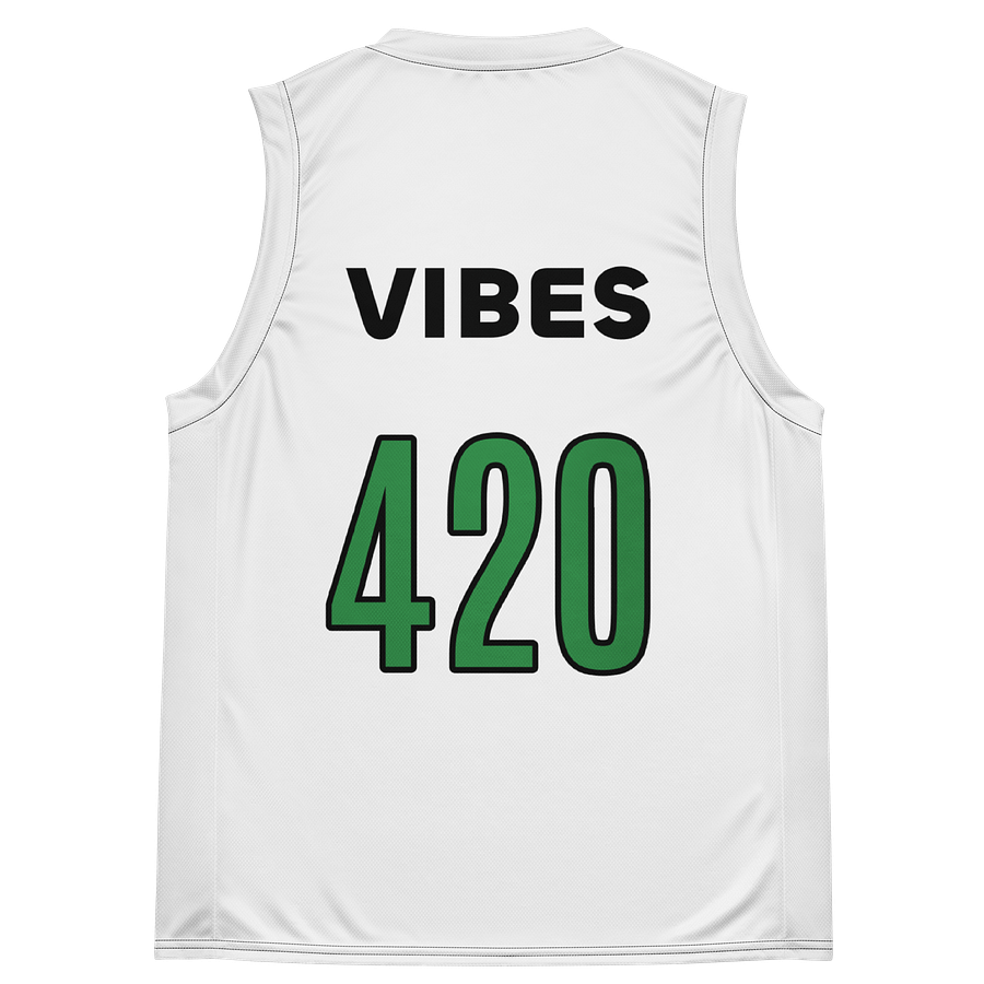 NYS 420 Vibes Basketball jersey product image (4)