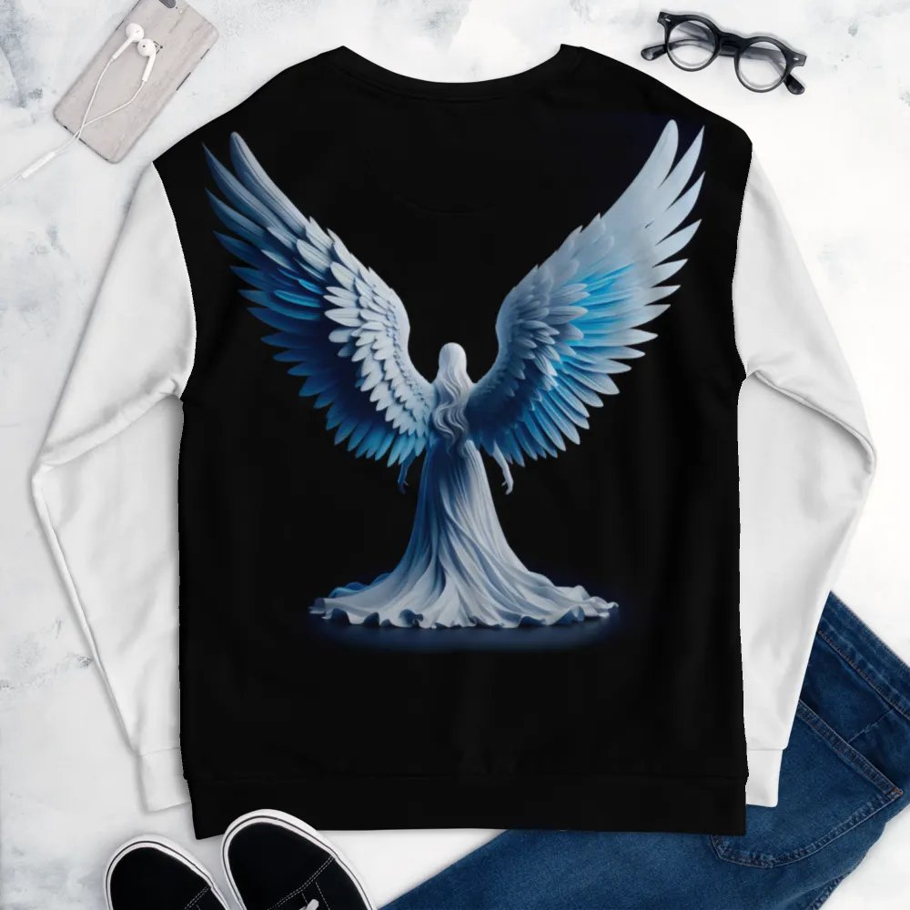Angel and Cross - All-Over Unisex Sweatshirt #5 product image (6)