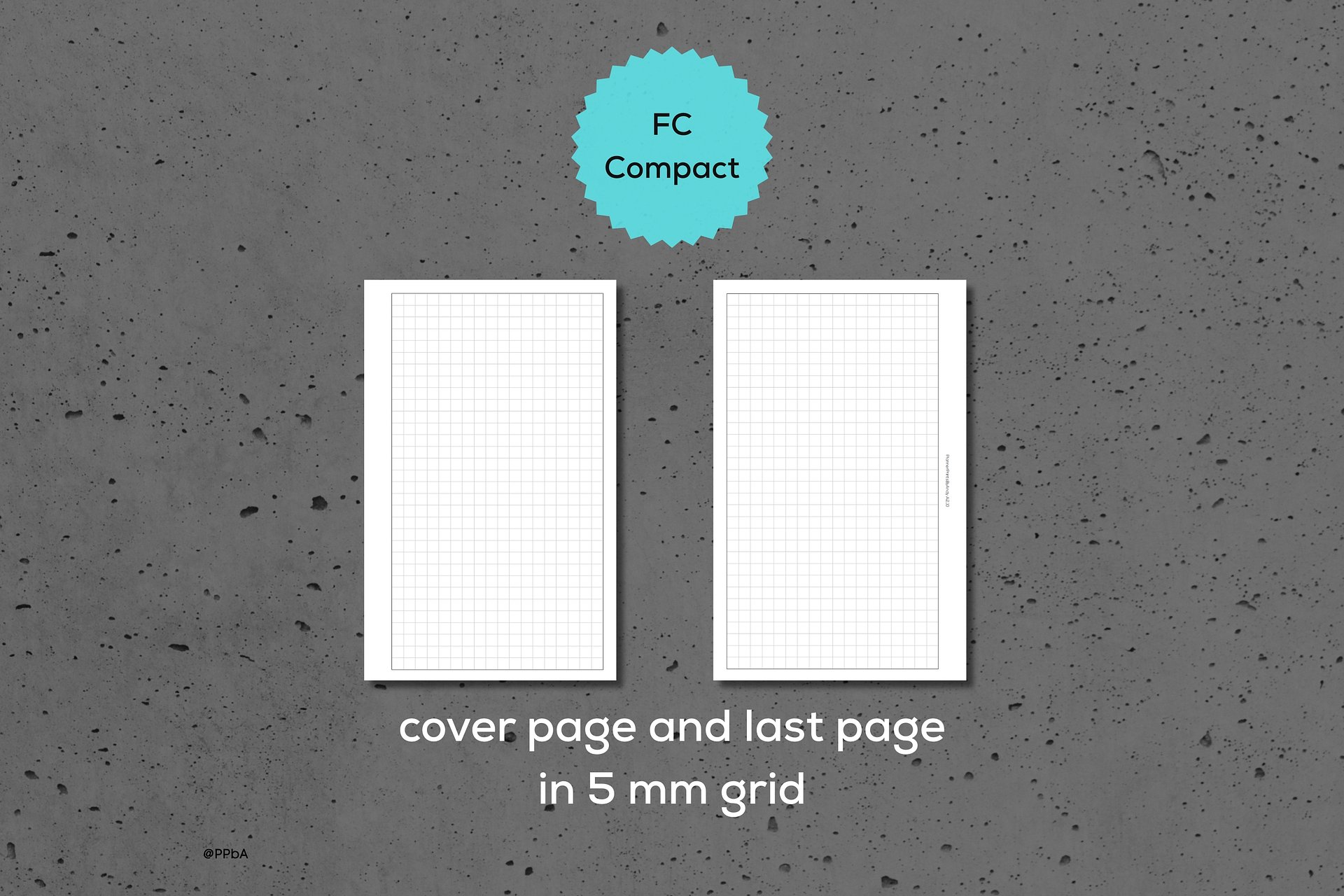 future log with note pages - FC Compact - 2026 product image (3)