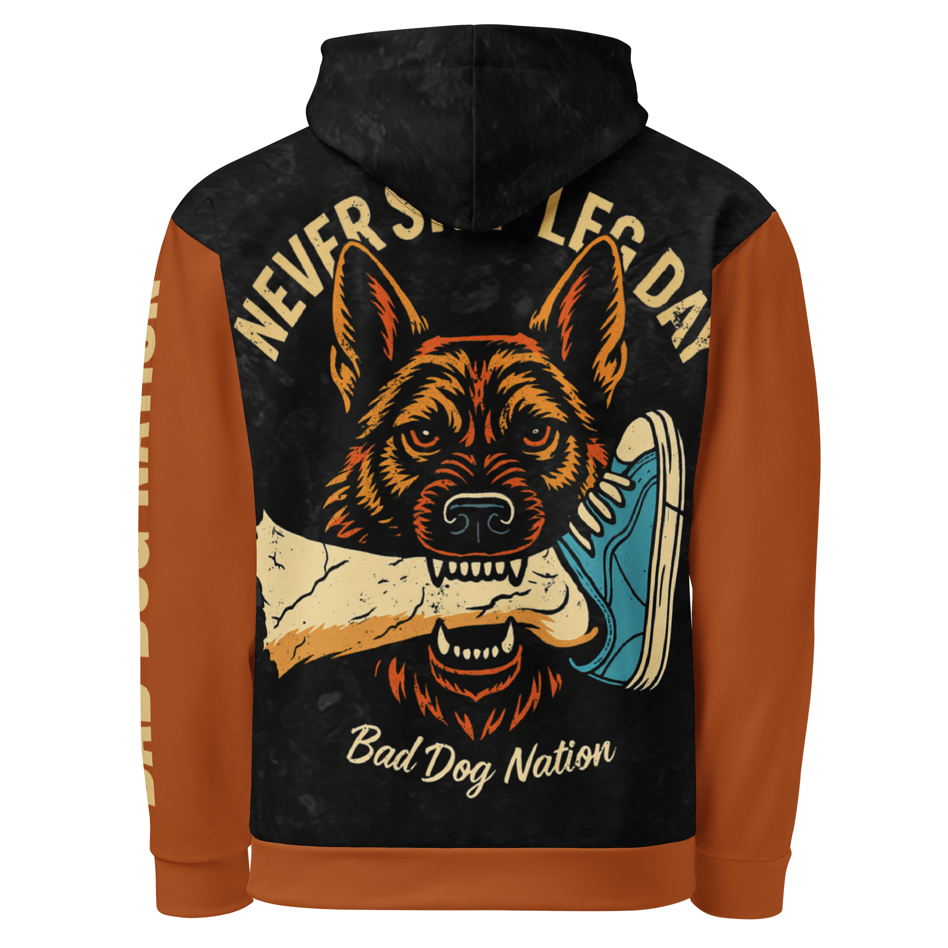 Never Skip Leg Day - Premium Adult Unisex All Over Print Hoodie product image (1)