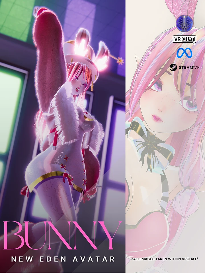 Bunny (VRChat Ready Avatar) product image (1)