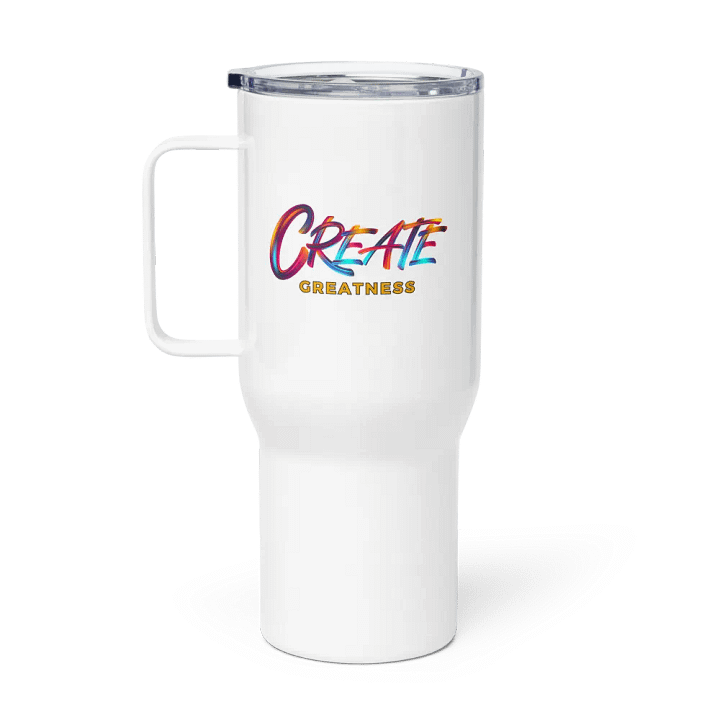 Create Greatness Vibes Travel Mug product image (1)