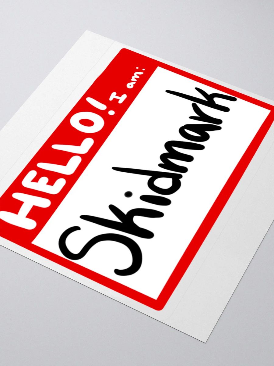 Skidmark Sticker product image (5)