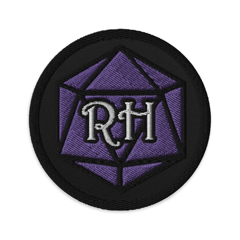 Royal Hex Embroidered Patch product image (1)