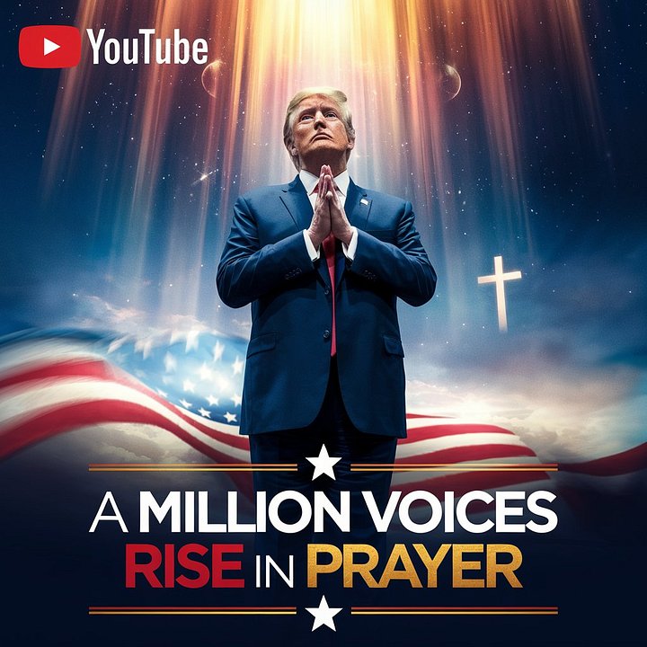 🙏 A Million Voices Rise in Prayer | Trump Anthem of Faith and Freedom 🇺🇸✝️ product image (1)