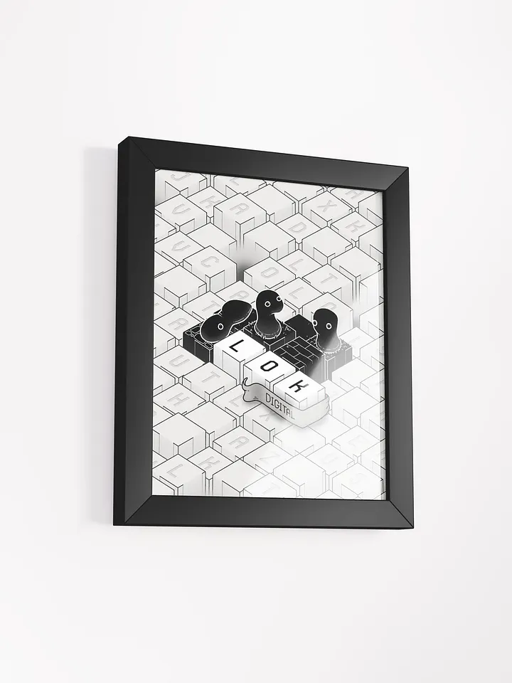 LOK Digital Framed Print product image (1)