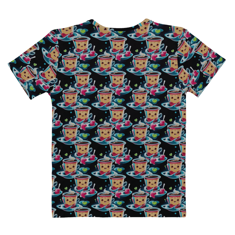 Kawaii Coffee All Over Print T-shirt product image (9)