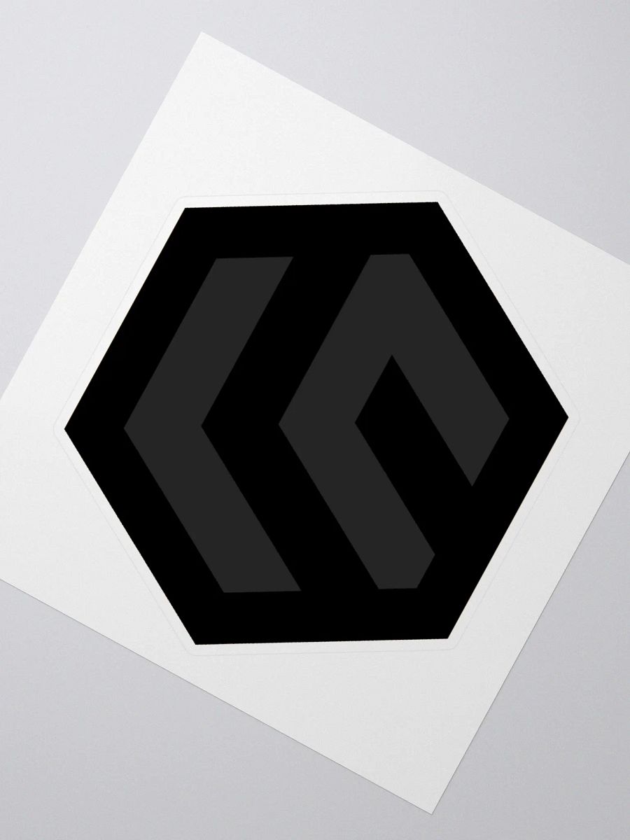 LC Logo Sticker [Blackout] product image (2)