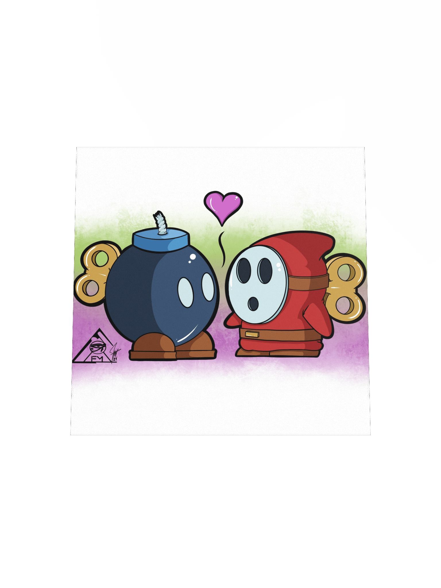 Accidentally In Love Art Print product image (8)