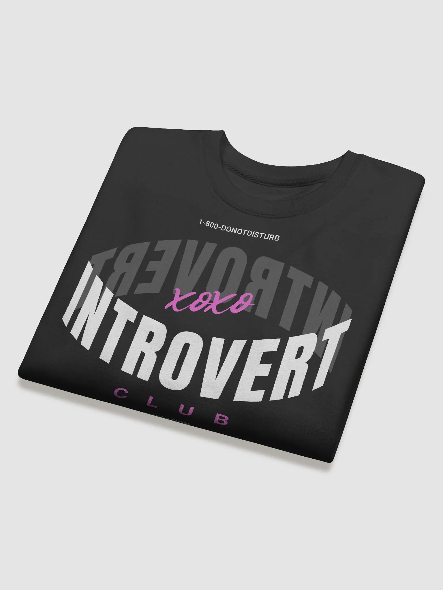 Introvert x Extrovert Club Sweatshirt product image (3)