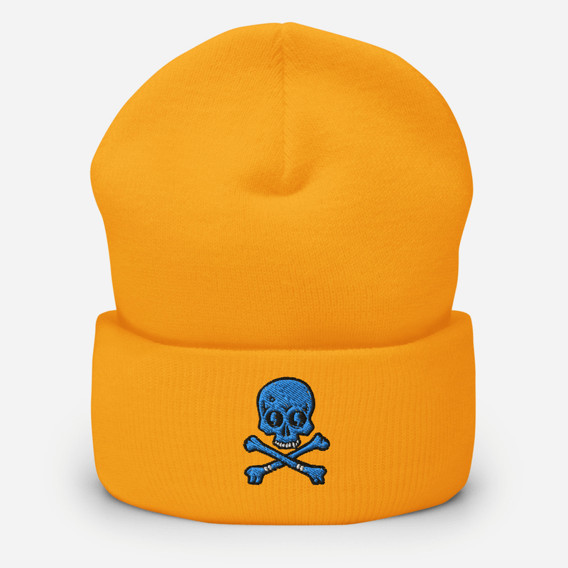 Skull Cuffed Beanie product image (1)