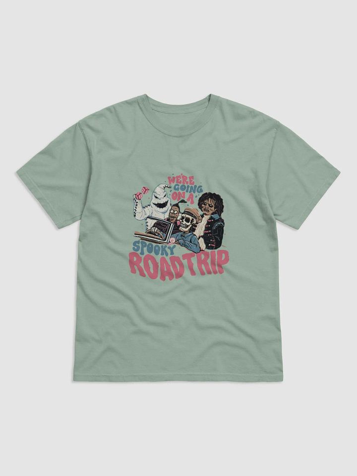 Spooky Road Trip Horror T-Shirt – Iconic Monsters Hitting the Road product image (9)