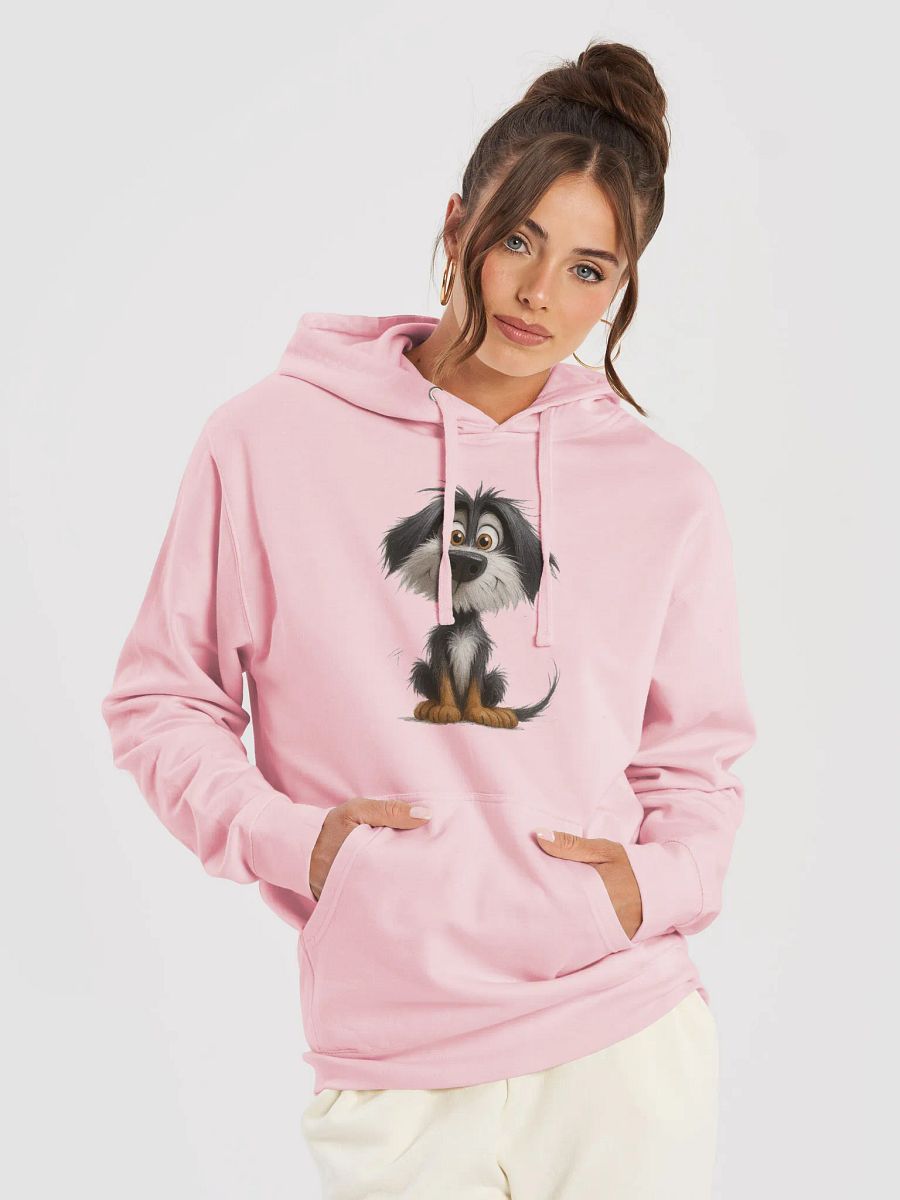 Cute Cartoon Dog Midweight Hoodie product image (5)