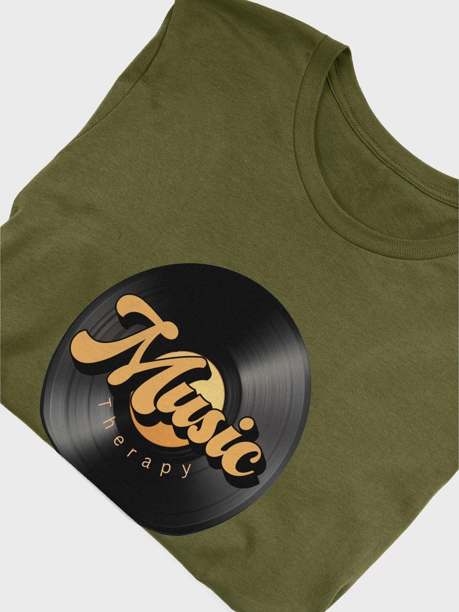 Retro Record T-Shirt - Green product image (5)