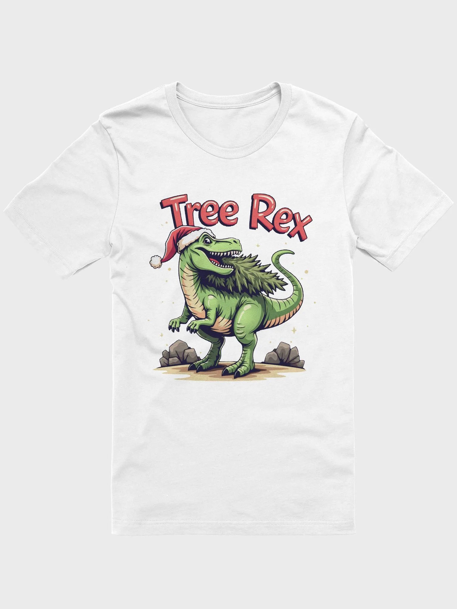Tree Rex Christmas T-Shirt product image (5)