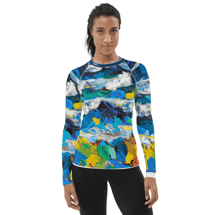 Energetic Waves Women's Rash Guard product image (1)