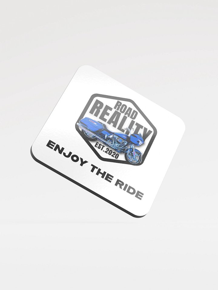 Road Reality ENJOY THE RIDE Glossed Coaster product image (1)