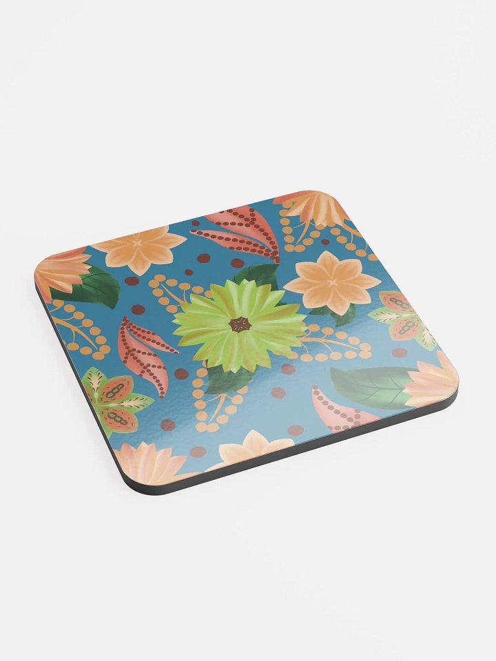 El Yunque Blue Floral Coasters product image (2)