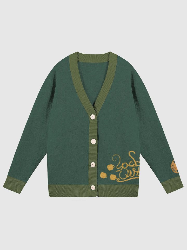 Green Yacht Club Cardigan product image (1)