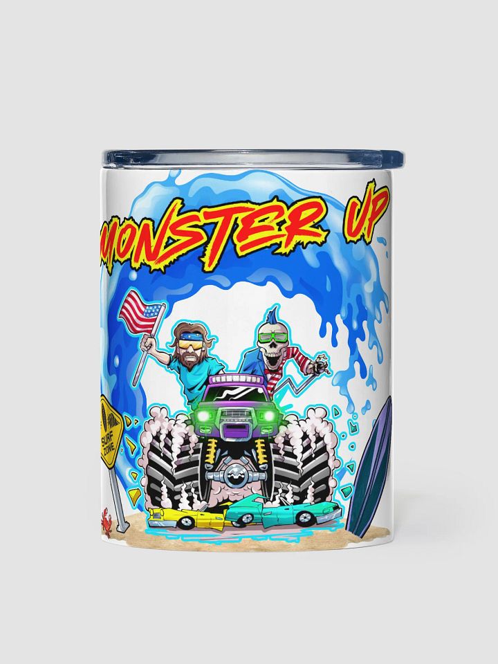 MONSTER UP : 10oz Stainless Steel Tumbler product image (1)