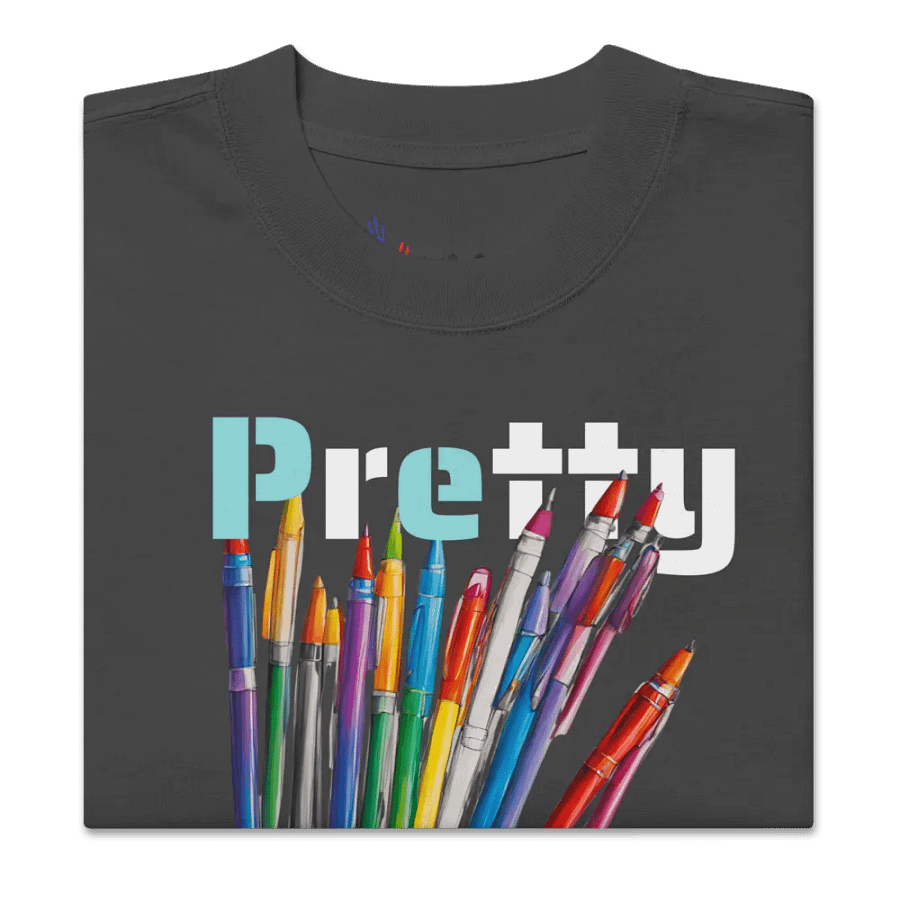 Pretty sketchy unisex T-shirt product image (3)