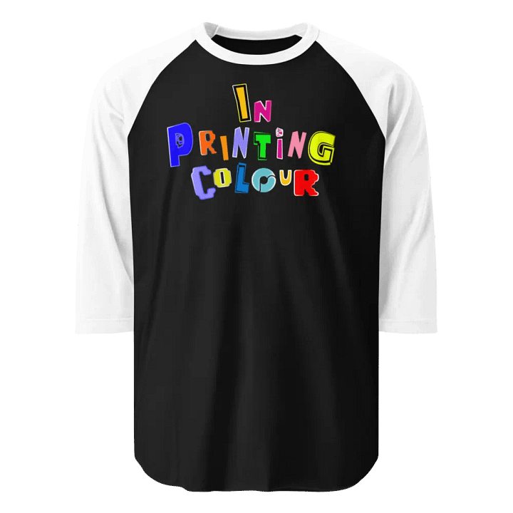 In Printing Colour Raglan Tee product image (1)
