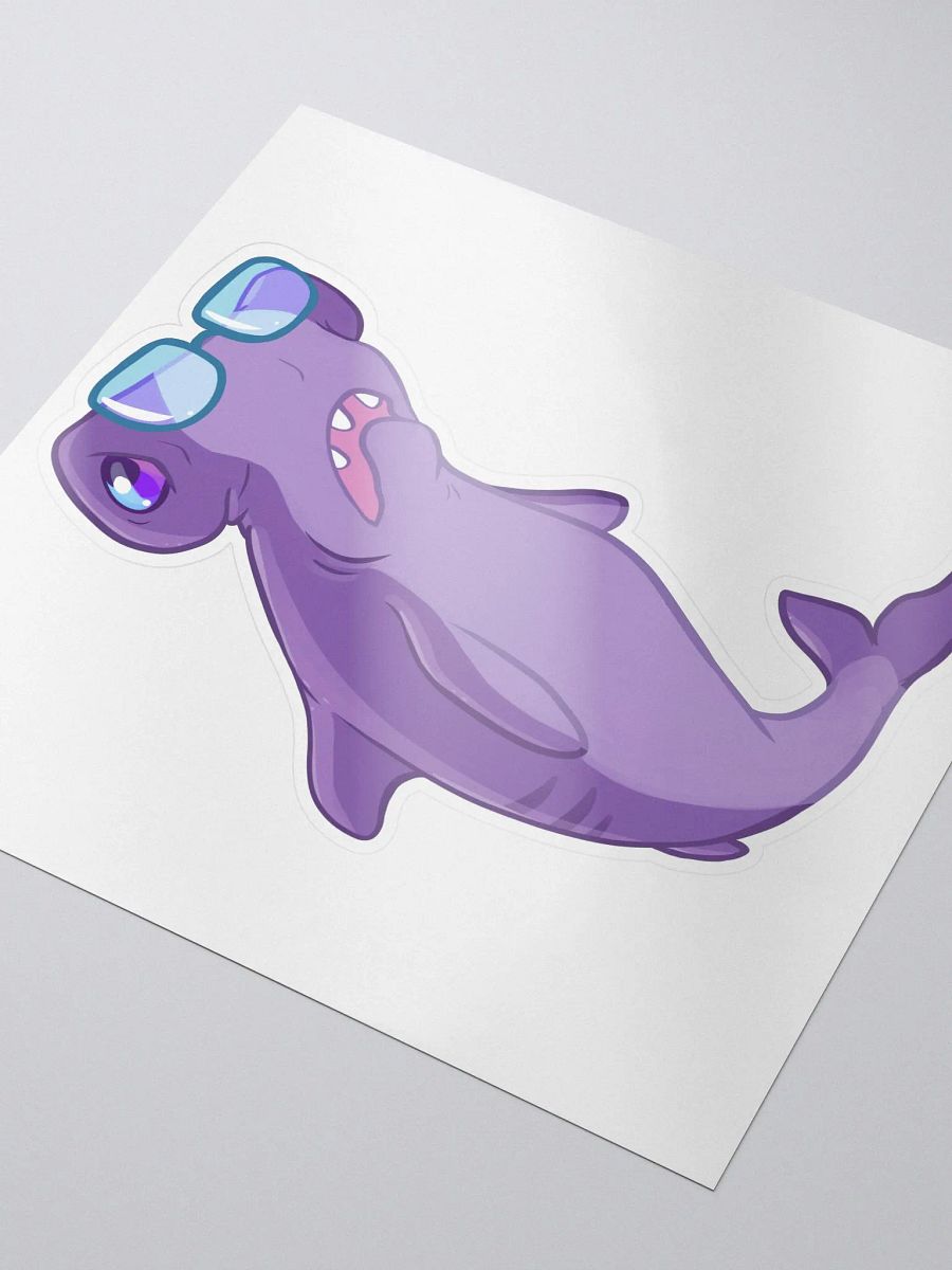Glasses Shark Sticker product image (4)