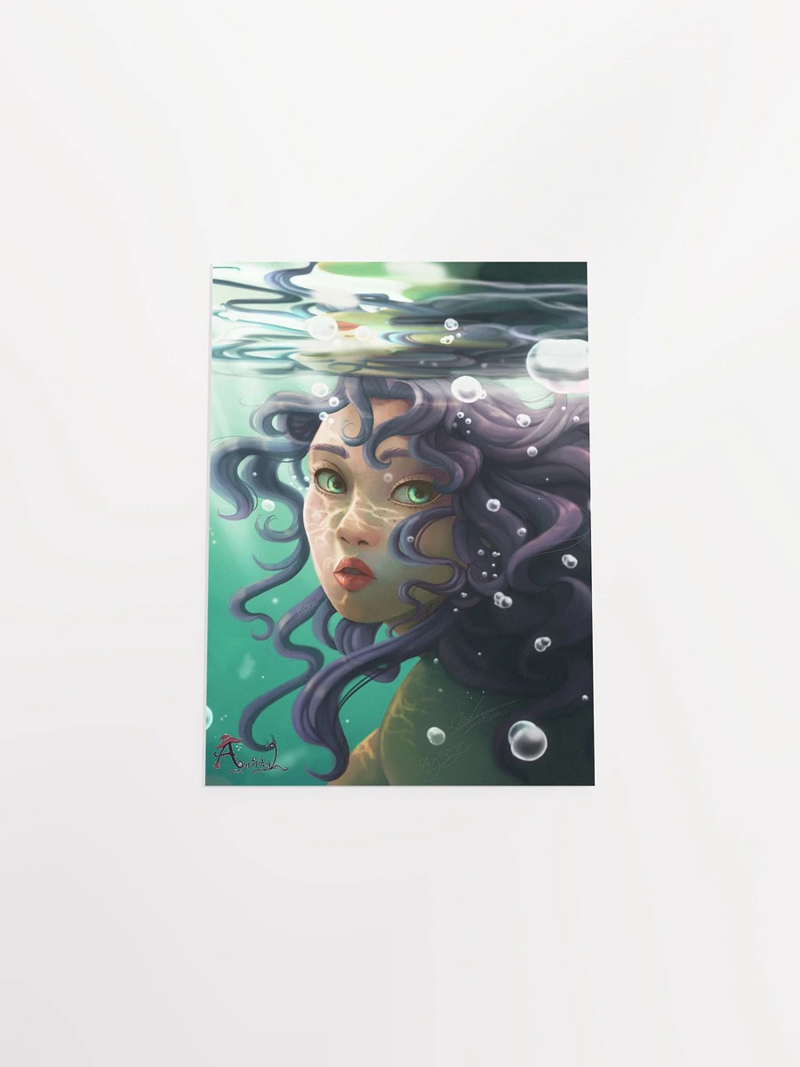 Underwater Bubbles - Matte Posters product image (49)