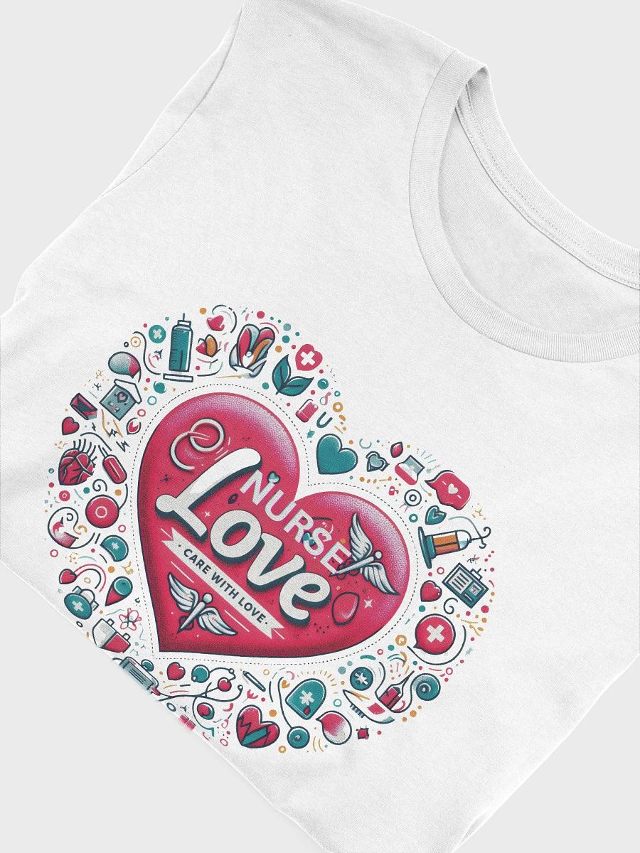 Nurse Love Heart Medical T-Shirt product image (37)