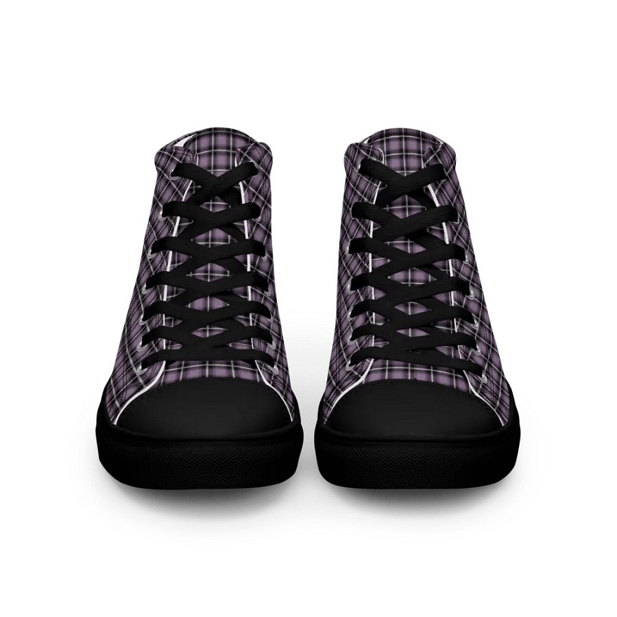 Women's Purple Plaid Perfection High-tops product image (2)
