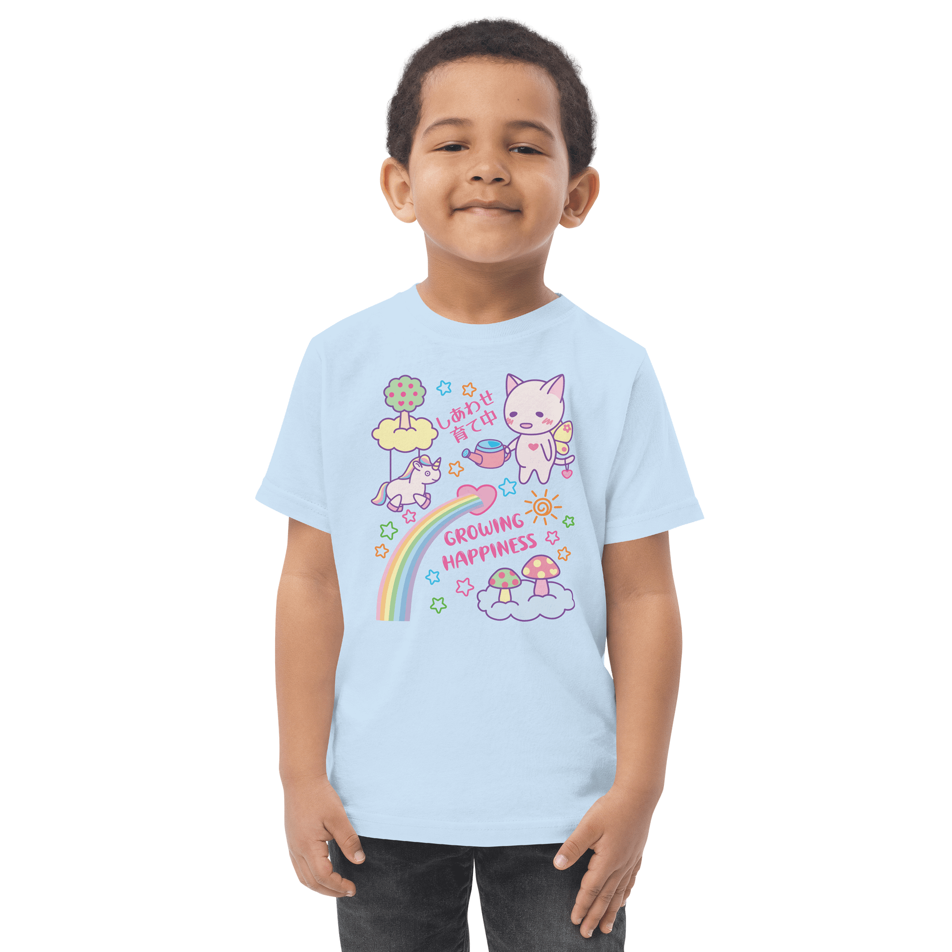 Happy Butterfly Kitty - Toddler T-shirt product image (1)