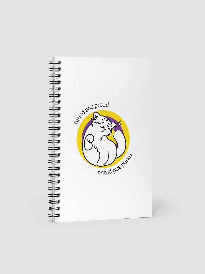 Round and Proud Manul Intersex Version - Spiral Notebook product image (1)