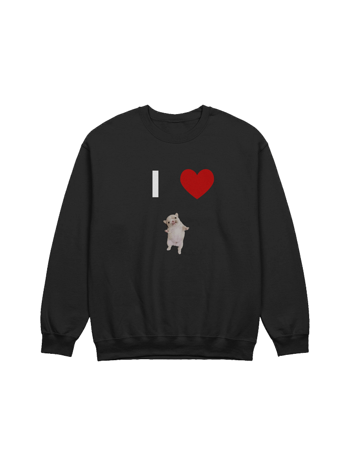 I HEART PIBBLE (crewneck) - dark colors product image (4)