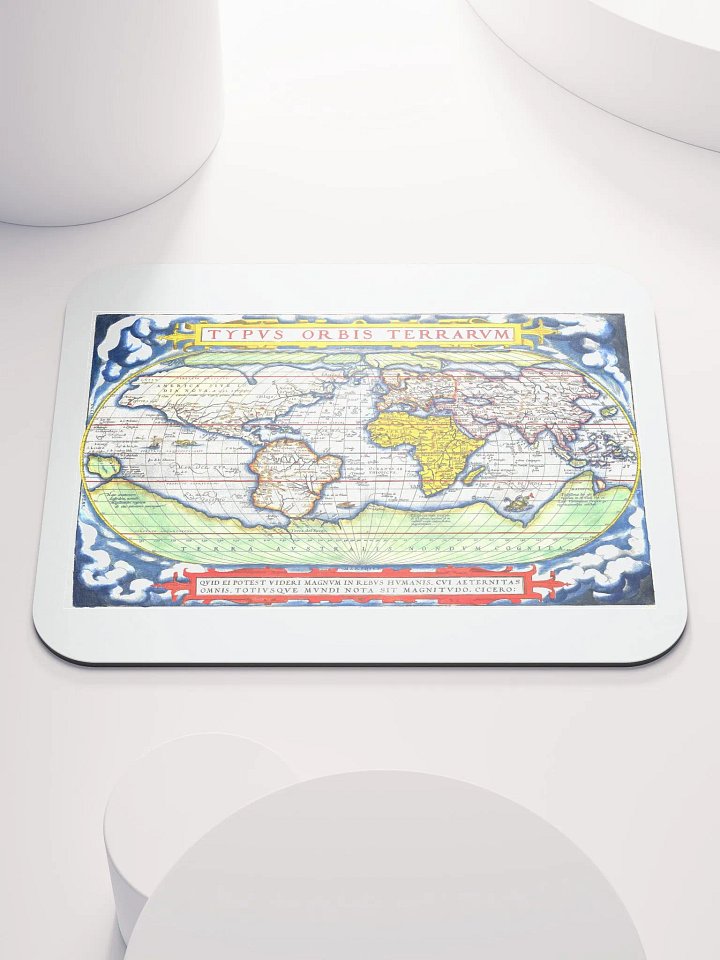 Theatrum Orbis Terrarum 1572 Mouse Pad product image (2)