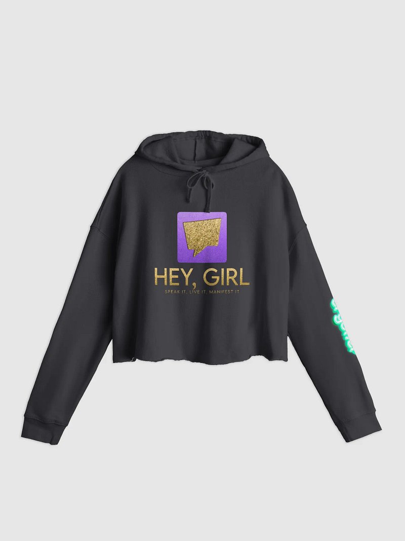 Hey Girl Legacy Crop Hoodie