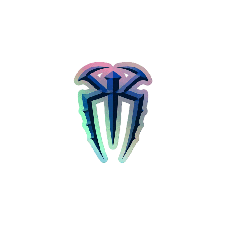 Roman Reigns Kite Shield Holographic Sticker Set product image (1)