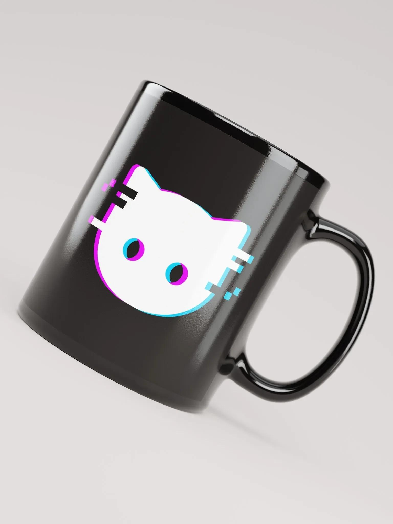 Land of Kittens Glitch Effect Mug product image (8)