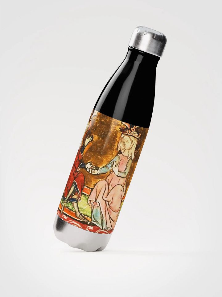 Lancelot and Guinevere Stainless Steel Waterbottle product image (2)