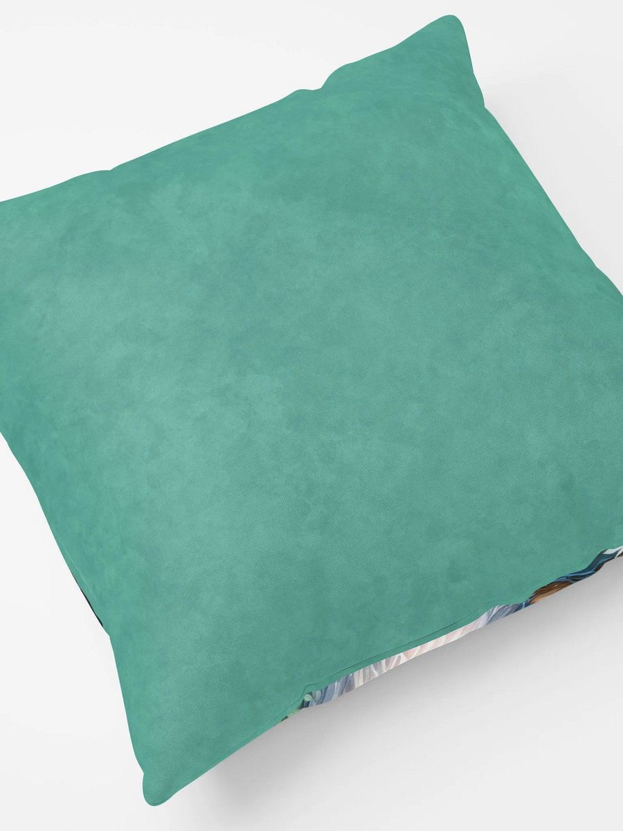 Majestic Cat in a Mystical Forest Pillow product image (2)