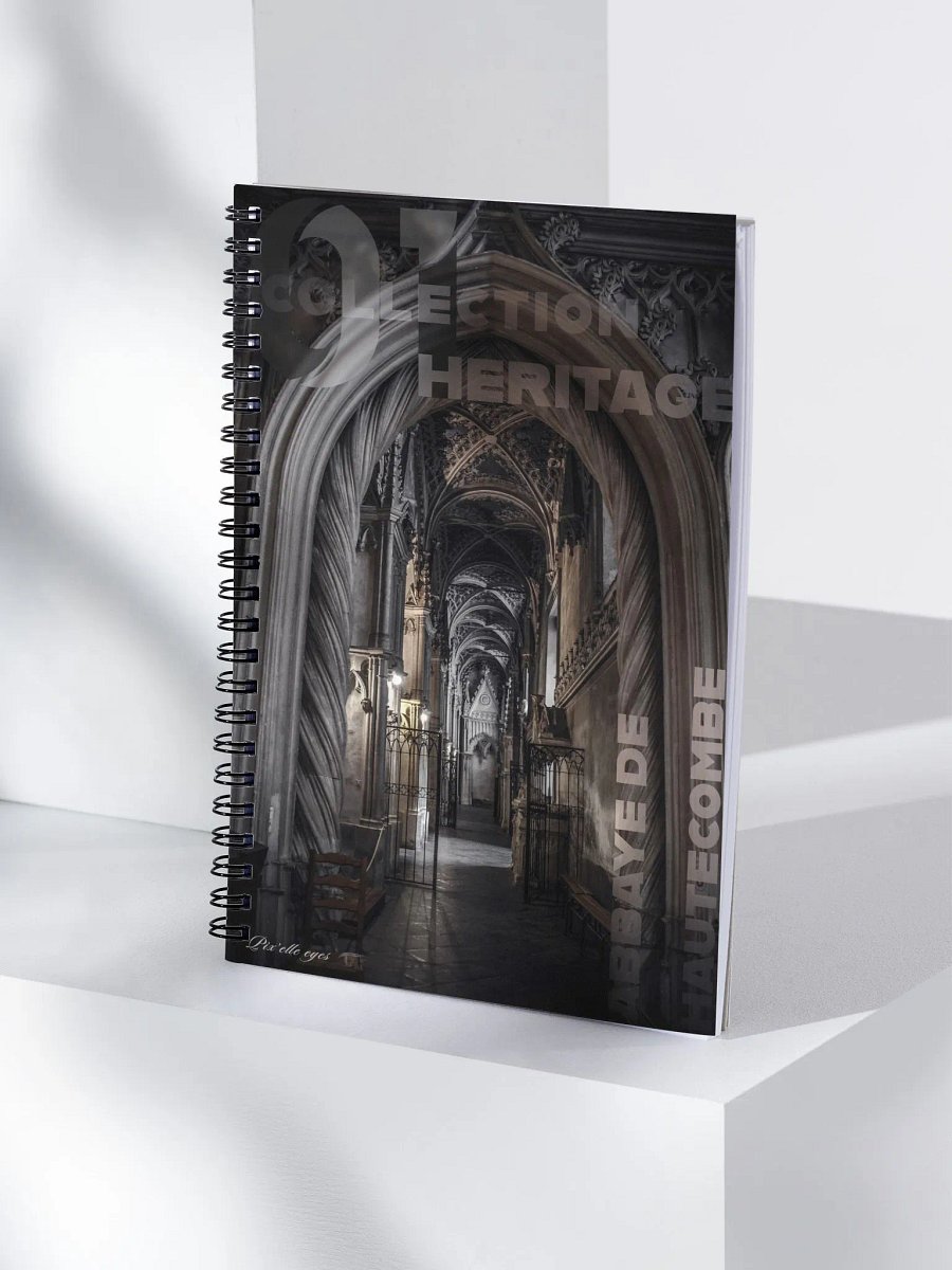 HERITAGE NOTEBOOK – ABBAYE DE HAUTECOMBE – A5 FORMAT product image (4)