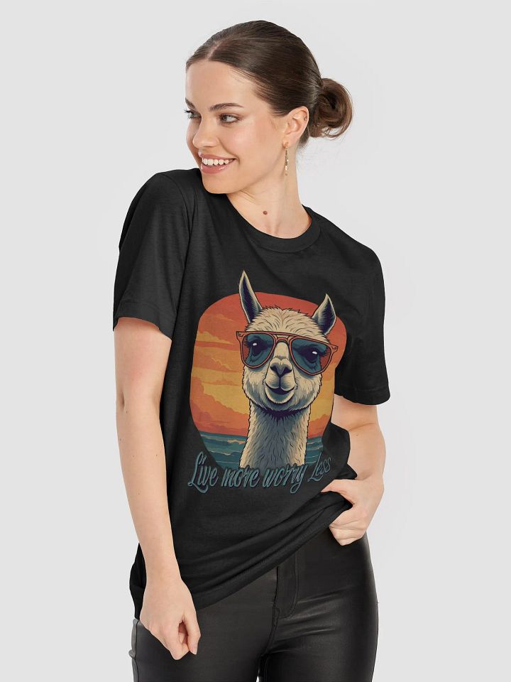 Sunset Alpaca Unisex Tee product image (1)